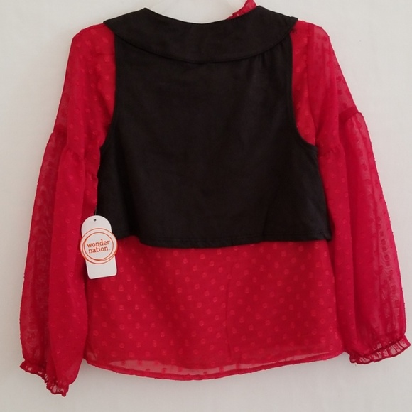 Wonder Nation Girls Multicolor 3-Piece Set - Picture 3 of 8